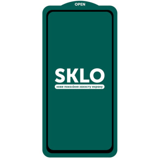 Захисне скло SKLO 5D (тех.пак) для Xiaomi Redmi Note 9 / Redmi 10X /Note 9T/Note 9 5G Чорний - Інтернет-магазин спільних покупок ToGether