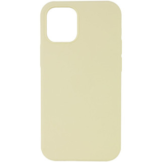 Чохол Silicone Case Full Protective (AA) для Apple iPhone 12 Pro / 12 (6.1") Жовтий / Mellow Yellow - Інтернет-магазин спільних покупок ToGether