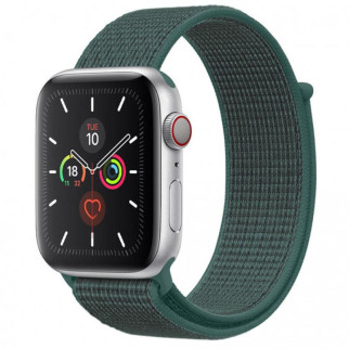 Ремінець Nylon для Apple watch 38mm/40mm/41mm Зелений / Pine green - Інтернет-магазин спільних покупок ToGether