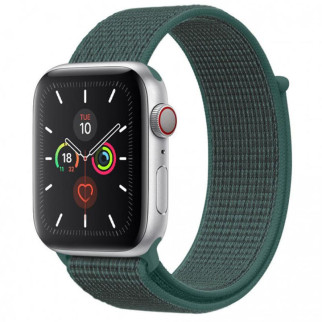 Ремінець Nylon для Apple watch 42mm/44mm/45mm/49mm Зелений / Pine green - Інтернет-магазин спільних покупок ToGether