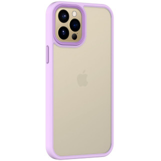 TPU+PC чохол Metal Buttons для Apple iPhone 12 Pro / 12 (6.1") Бузковий - Інтернет-магазин спільних покупок ToGether