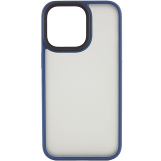 TPU+PC чохол Metal Buttons для Apple iPhone 12 Pro Max (6.7") Синій - Інтернет-магазин спільних покупок ToGether