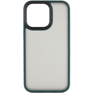 TPU+PC чохол Metal Buttons для Apple iPhone 12 Pro Max (6.7") Зелений - Інтернет-магазин спільних покупок ToGether