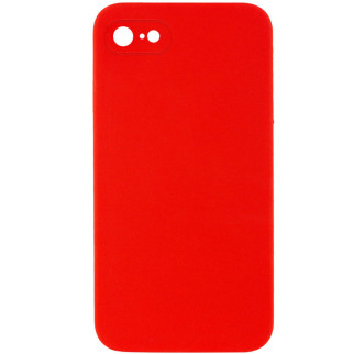 Чохол Silicone Case Square Full Camera Protective (AA) для Apple iPhone 6/6s (4.7") Червоний / Red - Інтернет-магазин спільних покупок ToGether