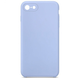 Чохол Silicone Case Square Full Camera Protective (AA) для Apple iPhone 6/6s (4.7") Блакитний / Lilac Blue - Інтернет-магазин спільних покупок ToGether