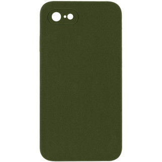 Чохол Silicone Case Square Full Camera Protective (AA) для Apple iPhone 6/6s (4.7") Зелений / Dark Olive - Інтернет-магазин спільних покупок ToGether