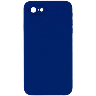 Чохол Silicone Case Square Full Camera Protective (AA) для Apple iPhone 6/6s (4.7") Синій / Deep navy - Інтернет-магазин спільних покупок ToGether