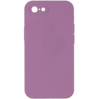 Чохол Silicone Case Square Full Camera Protective (AA) для Apple iPhone 6/6s (4.7") Ліловий / Lilac Pride - Інтернет-магазин спільних покупок ToGether