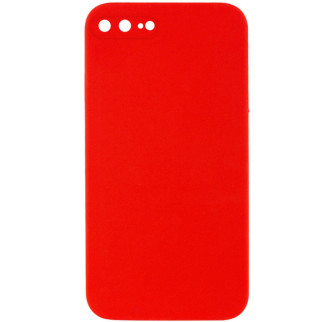 Чохол Silicone Case Square Full Camera Protective (AA) для Apple iPhone 7 plus / 8 plus (5.5") Червоний / Red - Інтернет-магазин спільних покупок ToGether