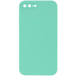 Чохол Silicone Case Square Full Camera Protective (AA) для Apple iPhone 7 plus / 8 plus (5.5") Бірюзовий / Turquoise - Інтернет-магазин спільних покупок ToGether