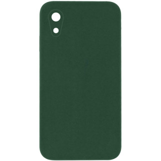 Чохол Silicone Case Square Full Camera Protective (AA) для Apple iPhone XR (6.1") Зелений / Cyprus Green - Інтернет-магазин спільних покупок ToGether