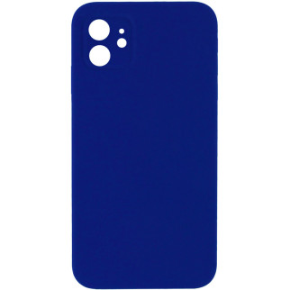 Чохол Silicone Case Square Full Camera Protective (AA) для Apple iPhone 11 (6.1") Синій / Deep navy - Інтернет-магазин спільних покупок ToGether