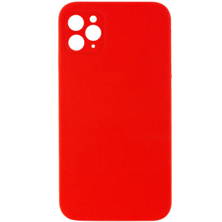 Чохол Silicone Case Square Full Camera Protective (AA) для Apple iPhone 11 Pro (5.8") Червоний / Red - Інтернет-магазин спільних покупок ToGether