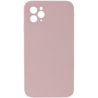 Чохол Silicone Case Square Full Camera Protective (AA) для Apple iPhone 11 Pro (5.8") Рожевий / Pink Sand - Інтернет-магазин спільних покупок ToGether