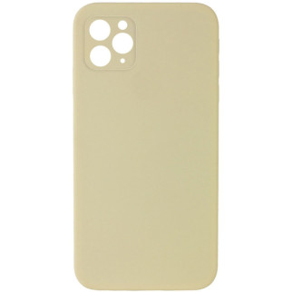 Чохол Silicone Case Square Full Camera Protective (AA) для Apple iPhone 11 Pro (5.8") Жовтий / Mellow Yellow - Інтернет-магазин спільних покупок ToGether