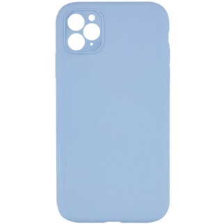 Чохол Silicone Case Square Full Camera Protective (AA) для Apple iPhone 11 Pro Max (6.5") Блакитний / Lilac Blue - Інтернет-магазин спільних покупок ToGether
