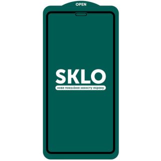 Захисне скло SKLO 5D (тех.пак) для Apple iPhone 11 Pro Max (6.5") / XS Max Чорний - Інтернет-магазин спільних покупок ToGether