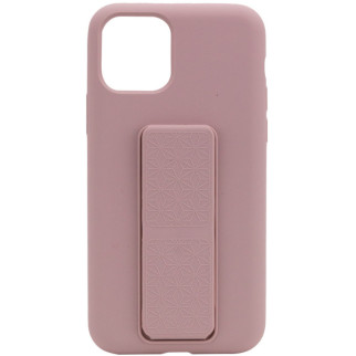 Чохол Silicone Case Hand Holder для Apple iPhone 11 Pro (5.8") Рожевий / Pink Sand - Інтернет-магазин спільних покупок ToGether