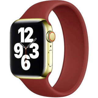 Ремінець Solo Loop для Apple watch 38mm/40mm 143mm (4) Червоний / Dark Red - Інтернет-магазин спільних покупок ToGether