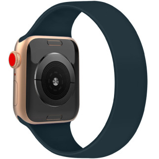 Ремінець Solo Loop для Apple watch 38mm/40mm 150mm (5) Зелений / Forest green - Інтернет-магазин спільних покупок ToGether