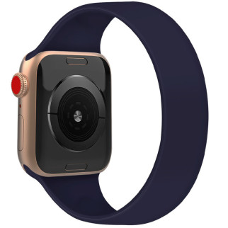 Ремінець Solo Loop для Apple watch 38mm/40mm 150mm (5) Темно-синій / Midnight blue - Інтернет-магазин спільних покупок ToGether