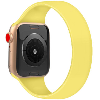 Ремінець Solo Loop для Apple watch 38mm/40mm 156mm (6) Жовтий / Ginger - Інтернет-магазин спільних покупок ToGether