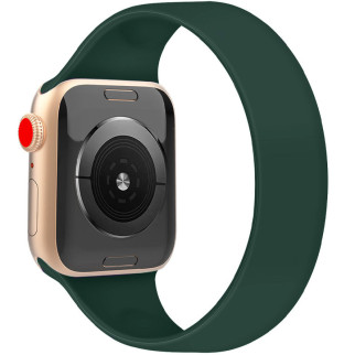 Ремінець Solo Loop для Apple watch 38mm/40mm 163mm (7) Зелений / Pine green - Інтернет-магазин спільних покупок ToGether