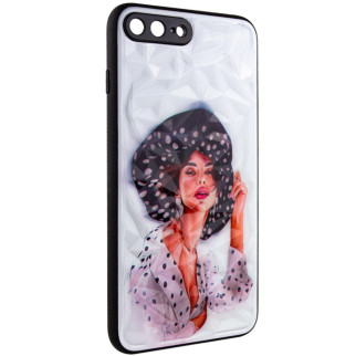 TPU+PC чохол Prisma Ladies для Apple iPhone 7 plus / 8 plus (5.5") Girl in a hat - Інтернет-магазин спільних покупок ToGether