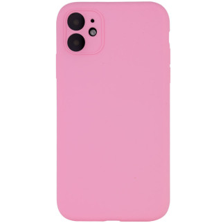 Чохол Silicone Case Full Camera Protective (AA) для Apple iPhone 12 (6.1") Рожевий / Light pink - Інтернет-магазин спільних покупок ToGether