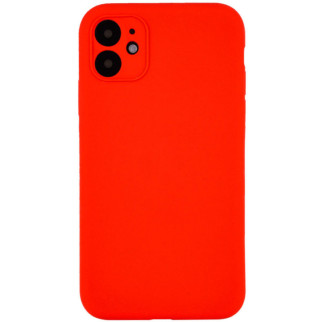 Чохол Silicone Case Full Camera Protective (AA) для Apple iPhone 12 (6.1") Червоний / Red - Інтернет-магазин спільних покупок ToGether