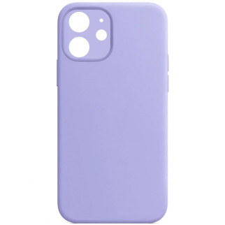 Чохол Silicone Case Full Camera Protective (AA) для Apple iPhone 12 (6.1") Бузковий / Lilac - Інтернет-магазин спільних покупок ToGether