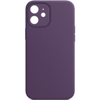 Чохол Silicone Case Full Camera Protective (AA) для Apple iPhone 12 (6.1") Фіолетовий / Amethyst - Інтернет-магазин спільних покупок ToGether