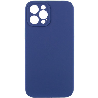 Чохол Silicone Case Full Camera Protective (AA) для Apple iPhone 12 Pro (6.1") Синій / Deep navy - Інтернет-магазин спільних покупок ToGether