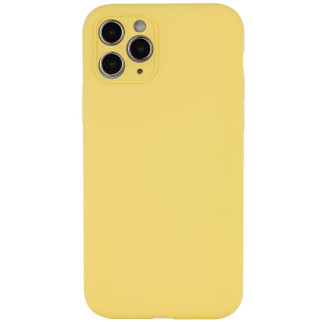 Чохол Silicone Case Full Camera Protective (AA) для Apple iPhone 12 Pro (6.1") Жовтий / Yellow - Інтернет-магазин спільних покупок ToGether