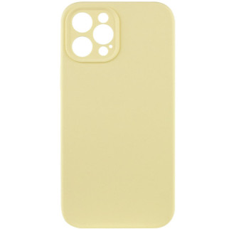 Чохол Silicone Case Full Camera Protective (AA) для Apple iPhone 12 Pro (6.1") Жовтий / Mellow Yellow - Інтернет-магазин спільних покупок ToGether