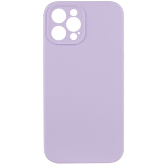 Чохол Silicone Case Full Camera Protective (AA) для Apple iPhone 12 Pro (6.1") Бузковий / Lilac - Інтернет-магазин спільних покупок ToGether