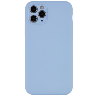 Чохол Silicone Case Full Camera Protective (AA) для Apple iPhone 12 Pro Max (6.7") Блакитний / Lilac Blue - Інтернет-магазин спільних покупок ToGether