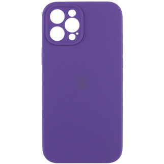 Чохол Silicone Case Full Camera Protective (AA) для Apple iPhone 12 Pro Max (6.7") Фіолетовий / Amethyst - Інтернет-магазин спільних покупок ToGether