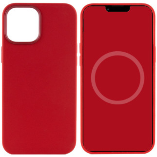Чохол Silicone case (AAA) full with Magsafe and Animation для Apple iPhone 12 Pro Max (6.7") Червоний / Red - Інтернет-магазин спільних покупок ToGether