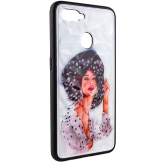 TPU+PC чохол Prisma Ladies для Oppo A5s / Oppo A12 Girl in a hat - Інтернет-магазин спільних покупок ToGether