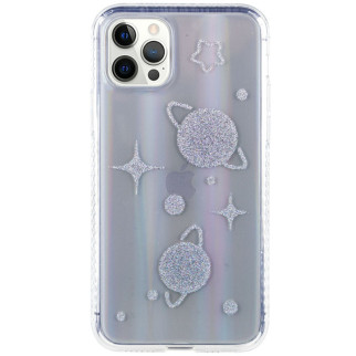 TPU+Glass чохол Aurora Space для Apple iPhone 12 Pro Max (6.7") Планети - Інтернет-магазин спільних покупок ToGether