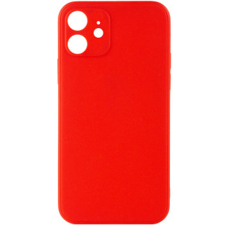 Силіконовий чохол Candy Full Camera для Apple iPhone 12 (6.1") Червоний / Red - Інтернет-магазин спільних покупок ToGether