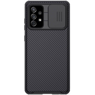 Карбонова накладка Nillkin Camshield (шторка на камеру) для Samsung Galaxy A72 4G / A72 5G Чорний / Black - Інтернет-магазин спільних покупок ToGether