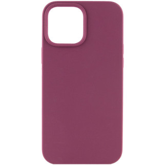 Чохол Silicone Case Full Protective (AA) для Apple iPhone 13 Pro Max (6.7") Бордовий / Plum - Інтернет-магазин спільних покупок ToGether