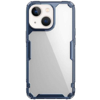 TPU чохол Nillkin Nature Pro Series для Apple iPhone 13 / 14 (6.1") Синій (прозорий) - Інтернет-магазин спільних покупок ToGether