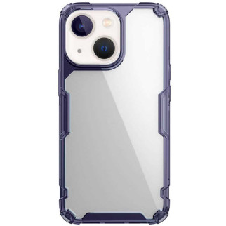 TPU чохол Nillkin Nature Pro Series для Apple iPhone 13 / 14 (6.1") Темно-фіолетовий (прозорий) - Інтернет-магазин спільних покупок ToGether