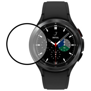 Полімерна плівка 3D (full glue) (тех.пак) для Samsung Galaxy Watch 4 40mm Чорний - Інтернет-магазин спільних покупок ToGether