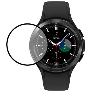 Полімерна плівка 3D (full glue) (тех.пак) для Samsung Galaxy Watch 4 46mm Чорний - Інтернет-магазин спільних покупок ToGether