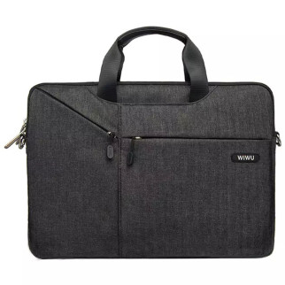 Сумка для ноутбуку WIWU Gent Business handbag 13.3" Чорний - Інтернет-магазин спільних покупок ToGether