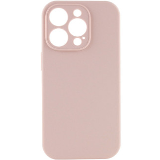 Чохол Silicone Case Full Camera Protective (AA) для Apple iPhone 13 Pro (6.1") Рожевий / Pink Sand - Інтернет-магазин спільних покупок ToGether